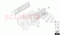 COMPLETE CYLINDER HEAD (WITHOUT CAMSHAFT AND WITHOUT GLOW PLUG)