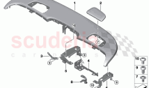 Trim panel rollover protection