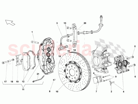 Photo of SET OF BRAKE PADS FOR DISC BRAKE…