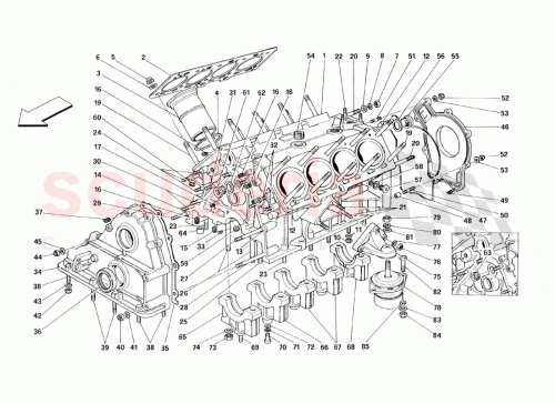 Part Diagram for Ferrari 231619