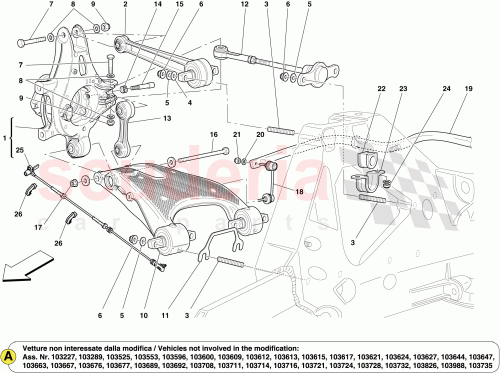 Part Diagram for Ferrari 238882