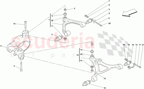 Part Diagram for Ferrari 178853