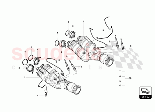 Part Diagram for Lamborghini 470998102