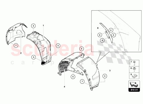 Part Diagram for Lamborghini 470821178E