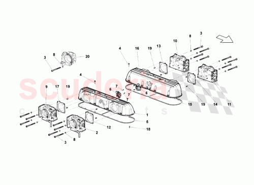 Part Diagram for Lamborghini N10703201