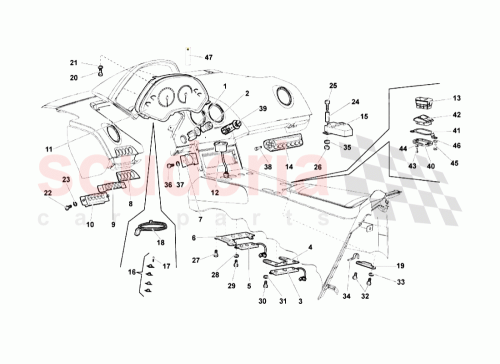 Part Diagram for Lamborghini WHT003297