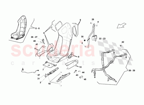 Part Diagram for Lamborghini 403881537