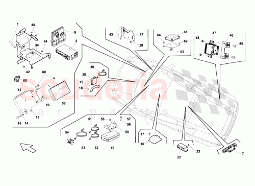Part Diagram for Lamborghini 7L6971199